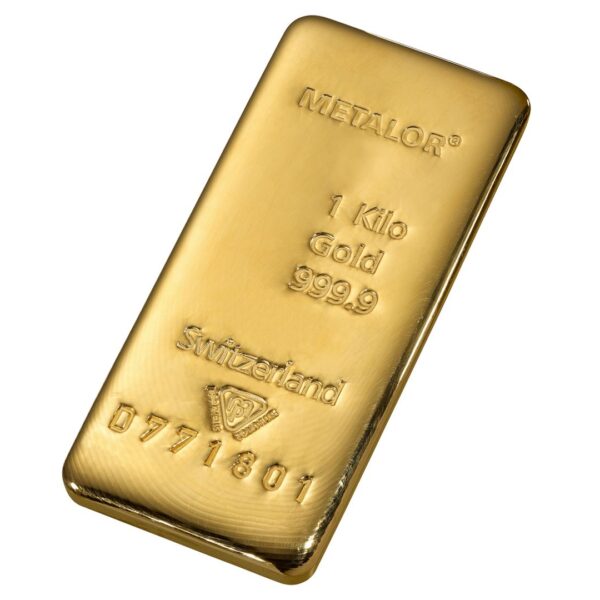 prix lingot d'or 1kg metalor