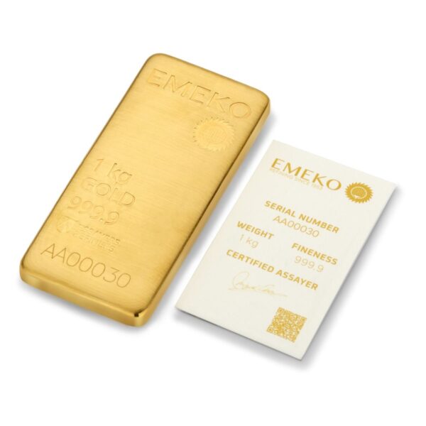 prix lingot d or 1kg emeko